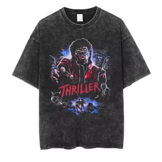 Camiseta Ícone da Música Pop | Michael Jackson Style | Algodão Unissex