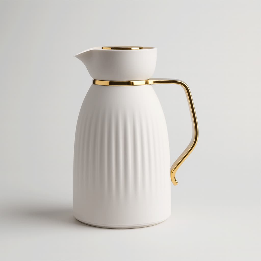 Garrafa Térmica Café 1 Litro Click Abre e Fecha Premium