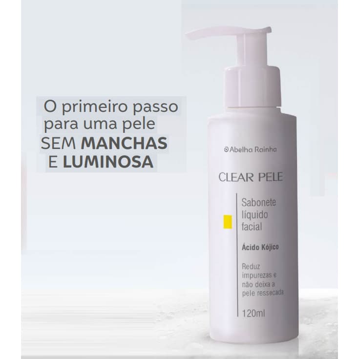 Abelha Rainha Sabonete Líquido Facial com Ácido Kójico - 120ml