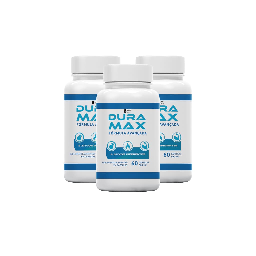 DURA MAX 60 CÁPSULAS ORIGINAL POTENCIA MAX ENVIO JÁ