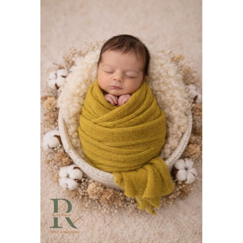 Wrap Newborn em Tricô  Ensaio fotográfico Recém nascido wrap para bebê reborn