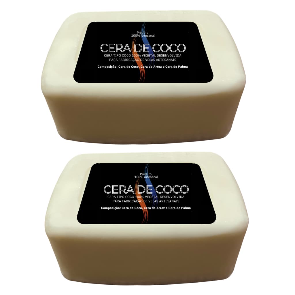 Cera de Coco 2kg 100% vegana para velas T02