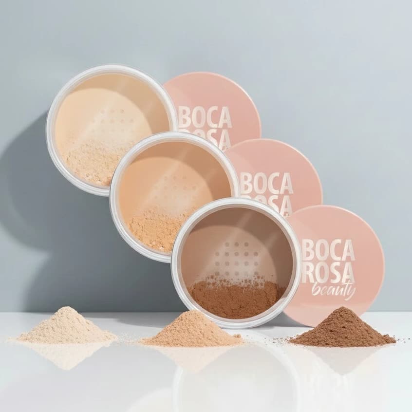 Pó Solto Matte Boca Rosa Beauty – Efeito Natural