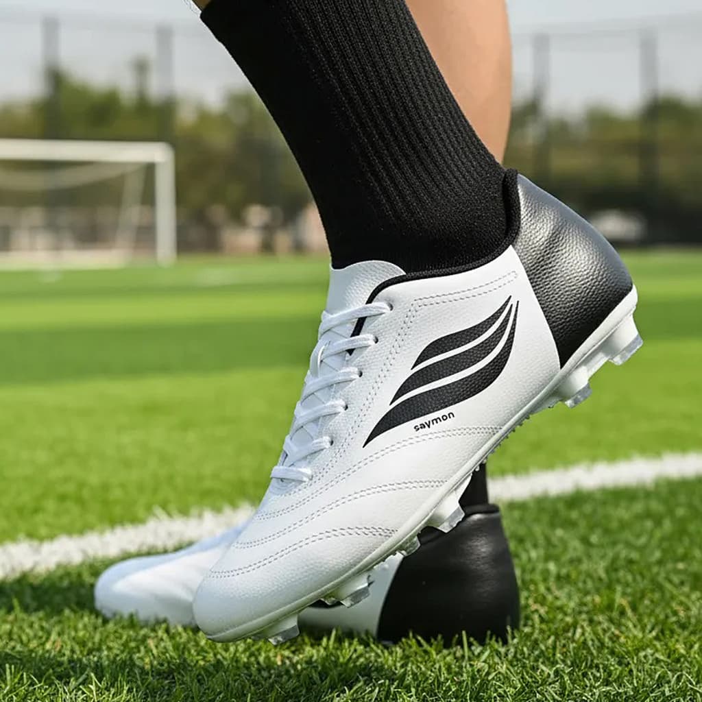 Chuteira de Campo Costurada Reforçada Saymon Original Unissex Masculino Feminino Envio Imediato