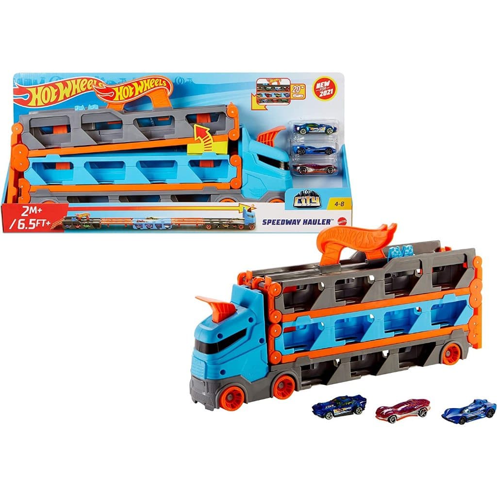 Hot Wheels Caminhão City - Pista Guincho - Mattel Gvg37