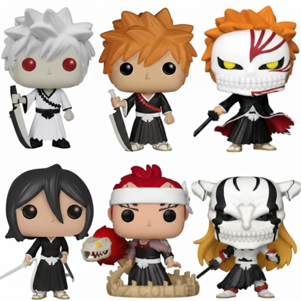 Bonecos Colecionáveis Bleach Ichigo-Hollow Ichigo-Rukia