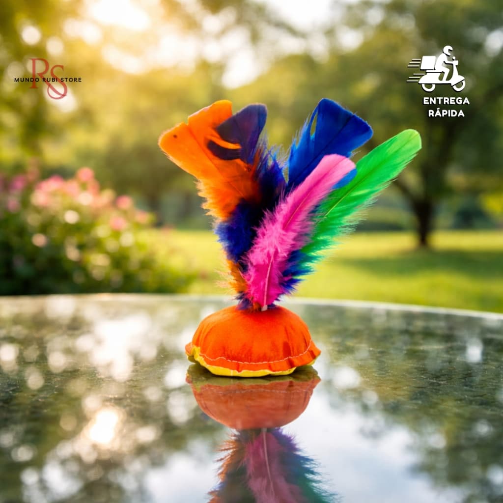 Peteca Infantil Prendas Festa Junina Brinquedo Lembrancinha Presente Menino Menina Cores Diversas Top