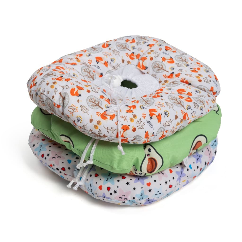 Colar Elizabethano Pet Ajustável – Cone Protetor para Cães e Gatos Pós-Cirúrgico (P, M, G e GG)