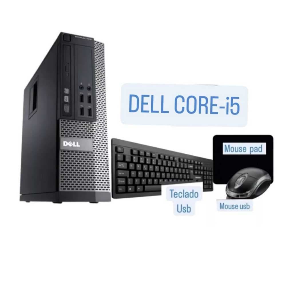 computador Dell core i5 ssd240/480/1tb kit HOME OFICCE   teclado mouse  cabo