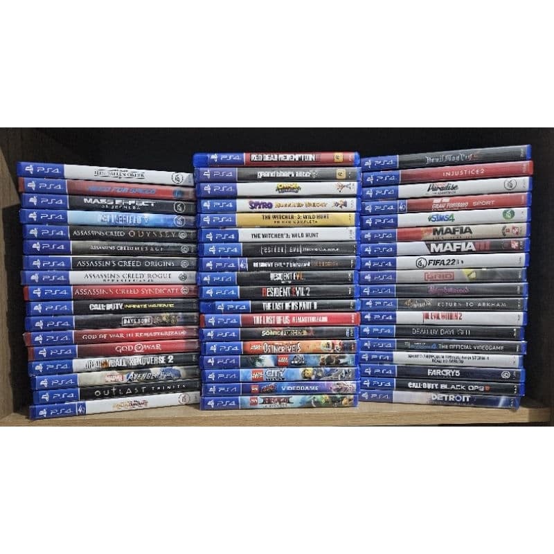 Jogos em Mídia Física Original para Playstation 4 (Todas as idades)