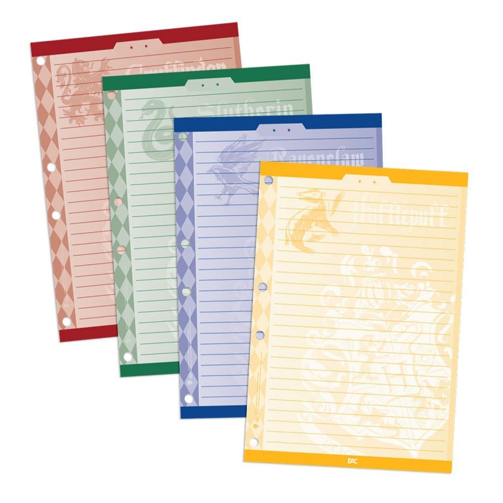 Refil Fichário Colegial Harry Potter - Fls Pautada Decorada - DAC