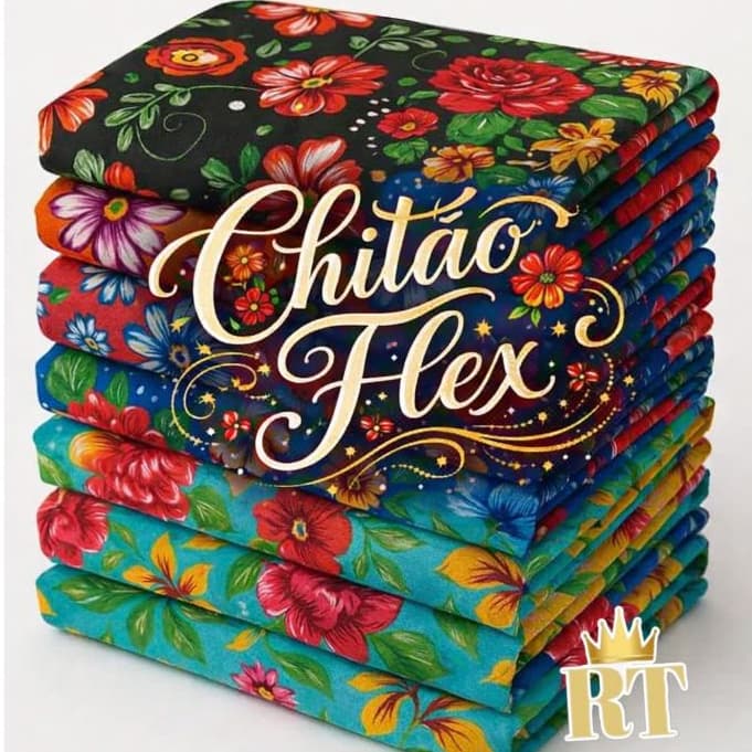 3 Metros de Tecido Chitão Flex "chita" (3m x 1,50) de Largura Várias Estampas
