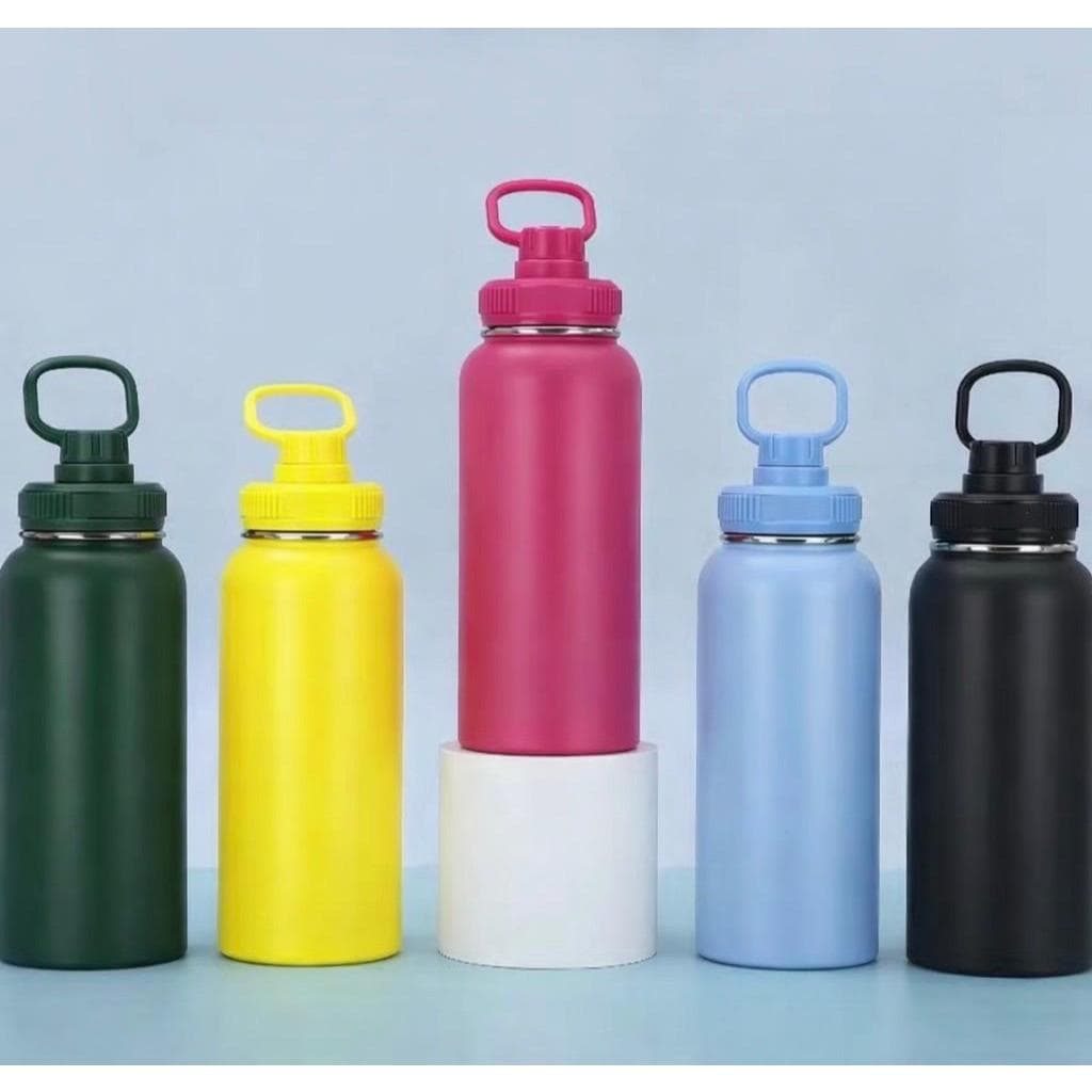 Garrafa Térmica Inox Portátil – Várias Capacidades para o Dia a Dia Esportiva