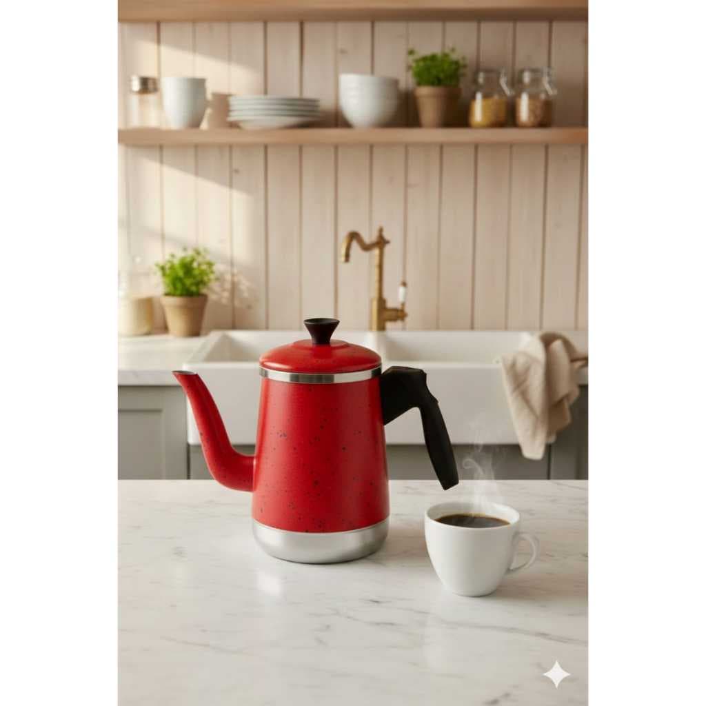 Bule Nº8 de café colorido 1,2 litros