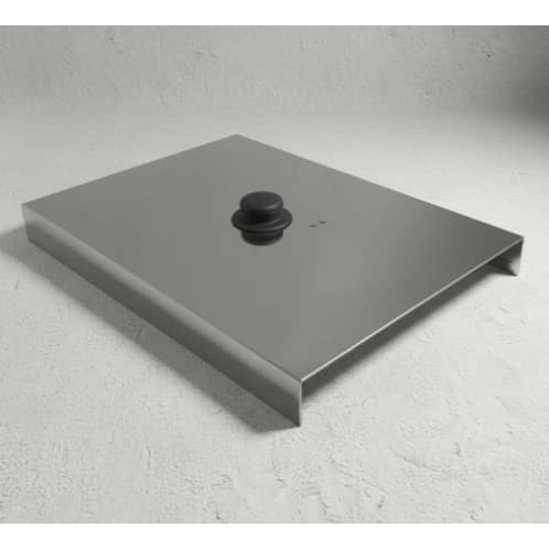 Tampa ANTI-RESPINGO em Aço Inox para Fritadeiras-  MAIS SEGURANÇA E HIGIENE PARA SUA COZINHA!!