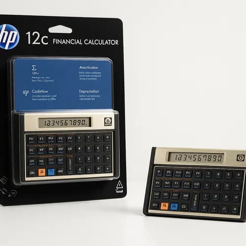 Calculadora Financeira Hp 12c Gold Nova Original Lacrada Envio Imediato