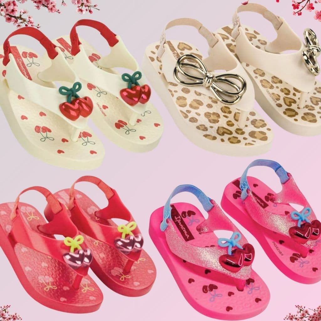 Chinelo Infantil Ipanema Belle Baby Leve Calce Fácil Lançamento