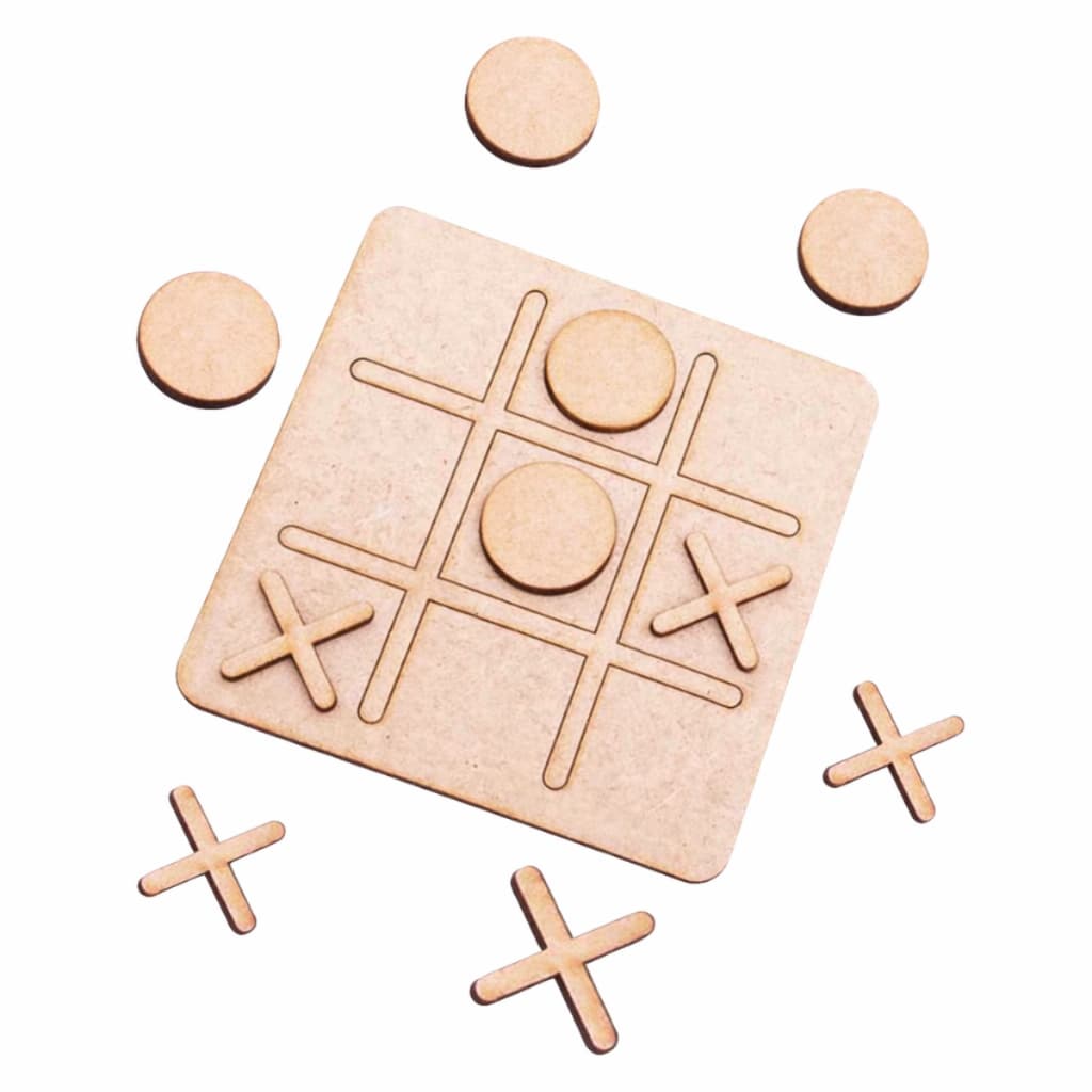 Unidades Jogos Da Velha Tabuleiro Mdf 10x10cm Lembrancinhas Aniversário