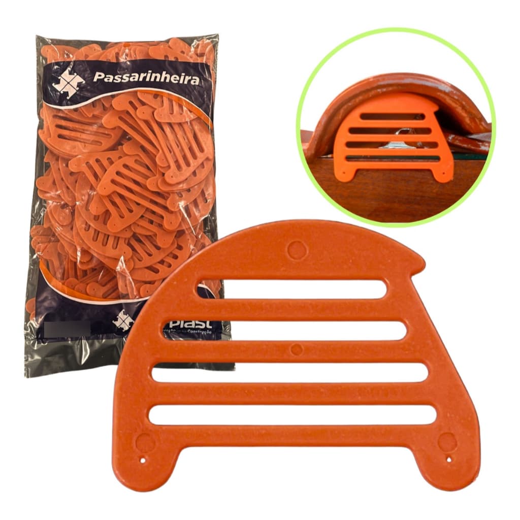 Tela Passarinheira Para Telha Portuguesa/Romana 100 Und