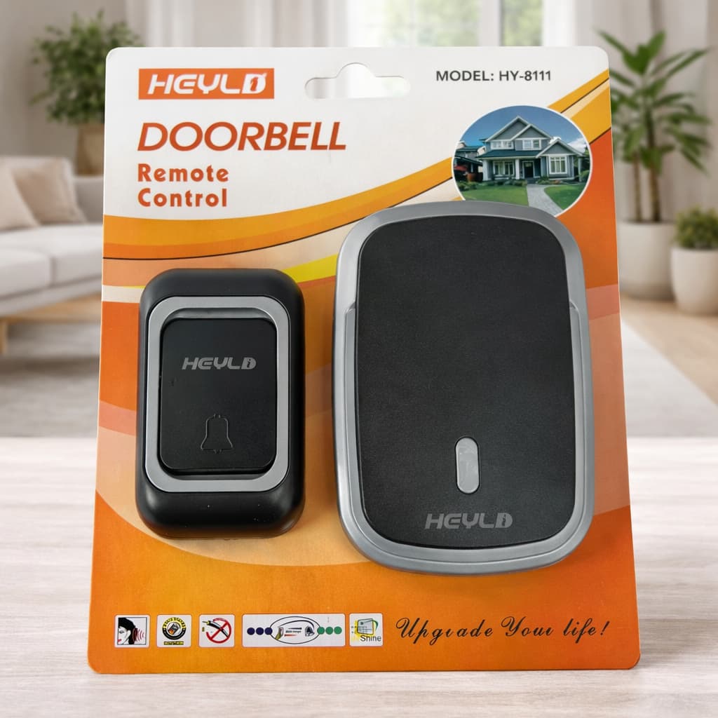 Campainha Sem Fio Externa Residencial De Longo Alcance 36 Toques Wifi Wireless Eletrônica 4 modelos