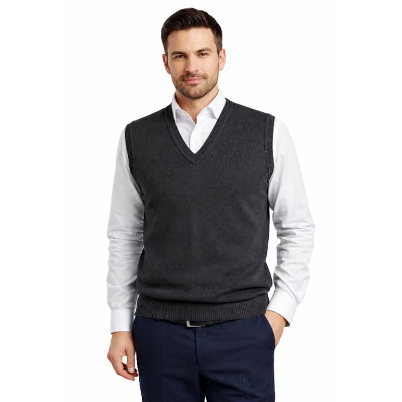 Pulover Colete Basico P M G Gg Lã Suéter Masculino  Tricô Tricot Frio Decote V Sobreposicao Homem PMGGG