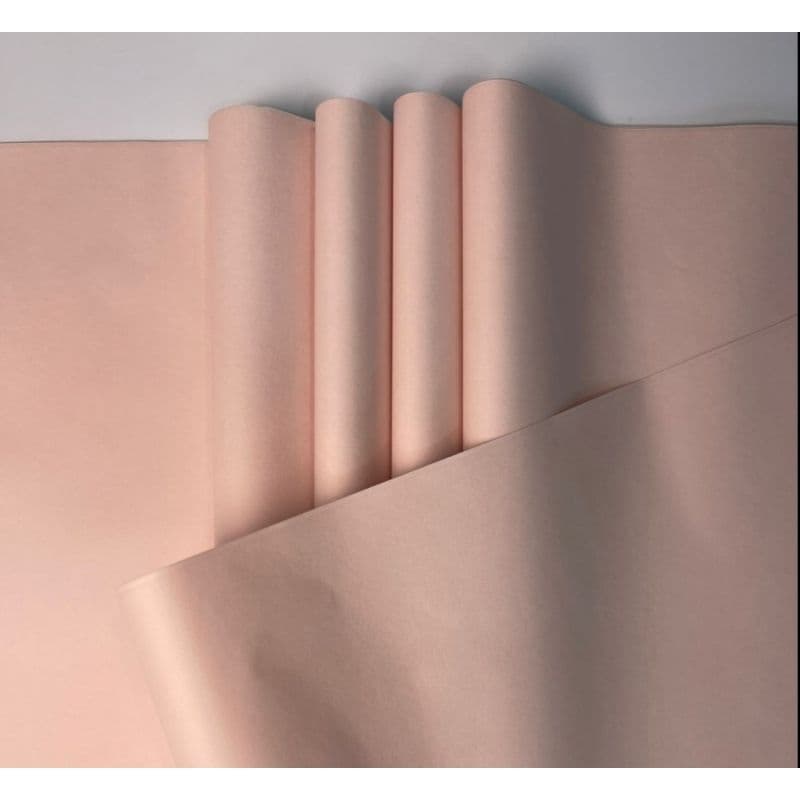 Papel de Seda Super Especial - Nude 7082 / Pacote 100 Folhas - Gramatura Alta , 4 Opção de Tamanhos - 100% Qualidade