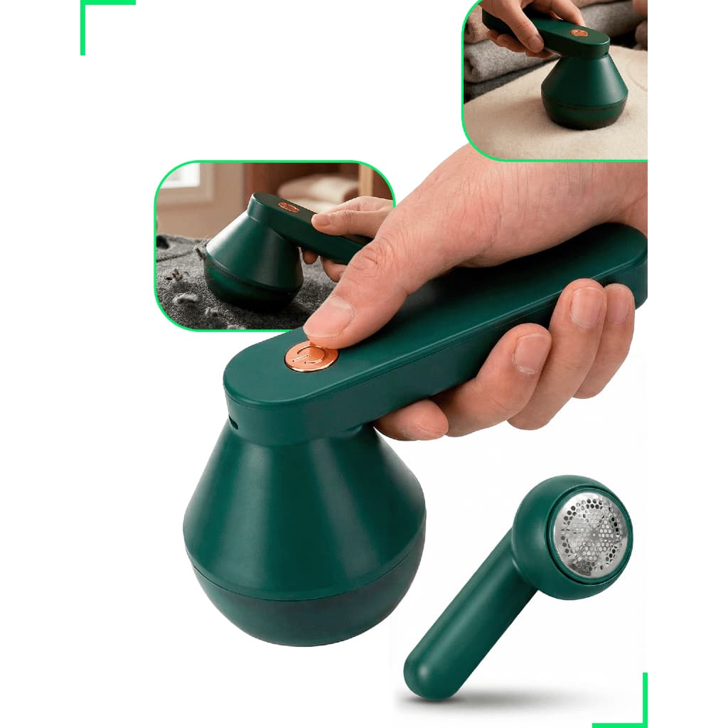 Papa Bolinhas Eletrico Tira Pelos de Roupas Removedor Aparador Sem Fio Recarregável