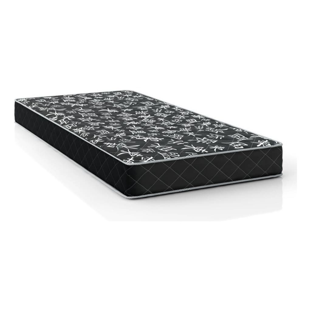 Colchão Solteiro 88x188 Espuma D20 12cm Firme Antialérgico Ortopédico Suporta 80kg