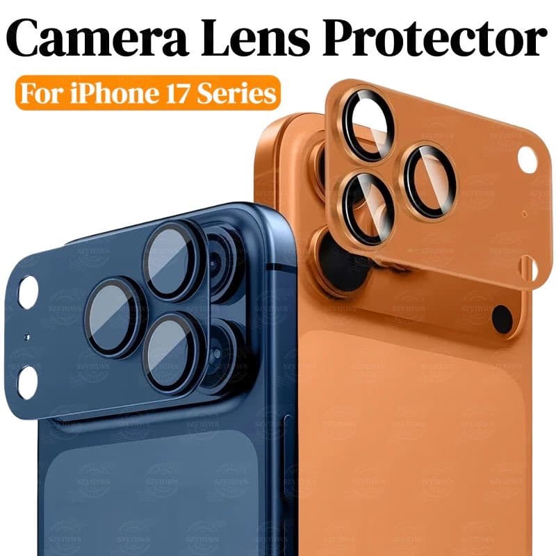 Protetor de Lente de Camera para iPhone 17 Pro / 17 Promax Inteira / Película / Camera Inteira