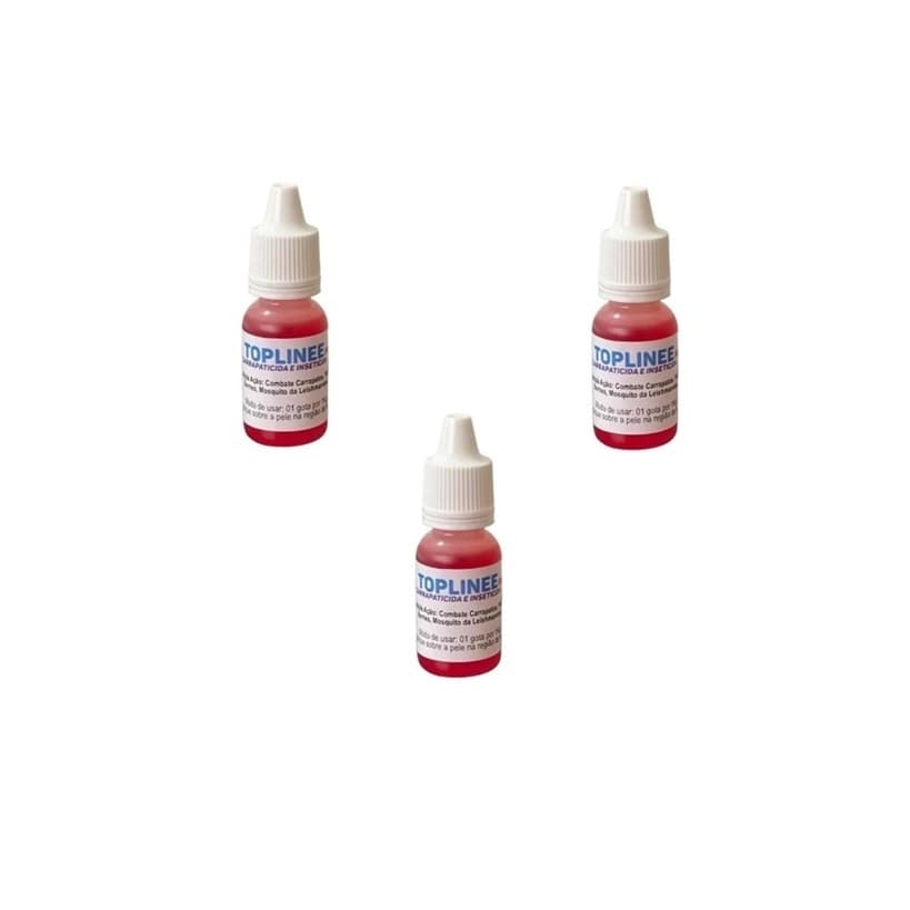 Kit 3x Topline 10ml Para Cães Premium