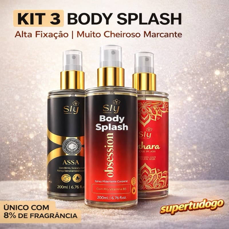Body Splash Inspiração VF Alta Fixação 200ml SLY
