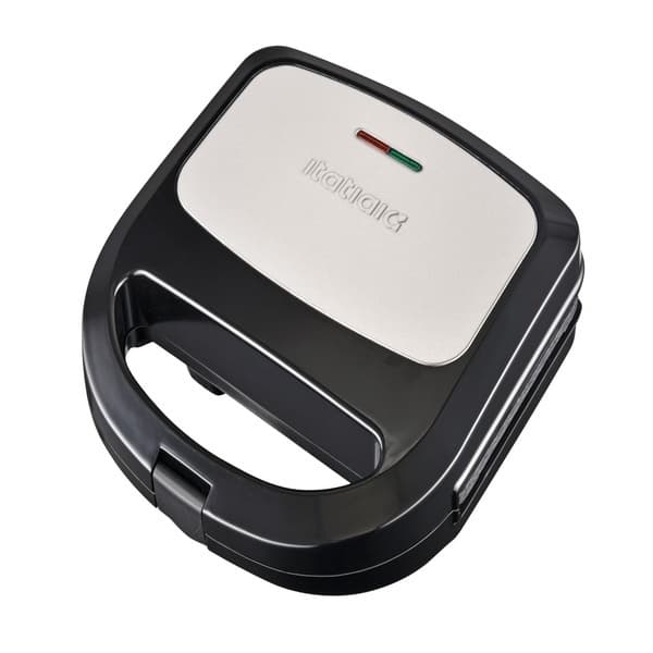 Misteira Elétrica Inox e Preta Itatiaia Essencial para Sanduíche Uso Diário