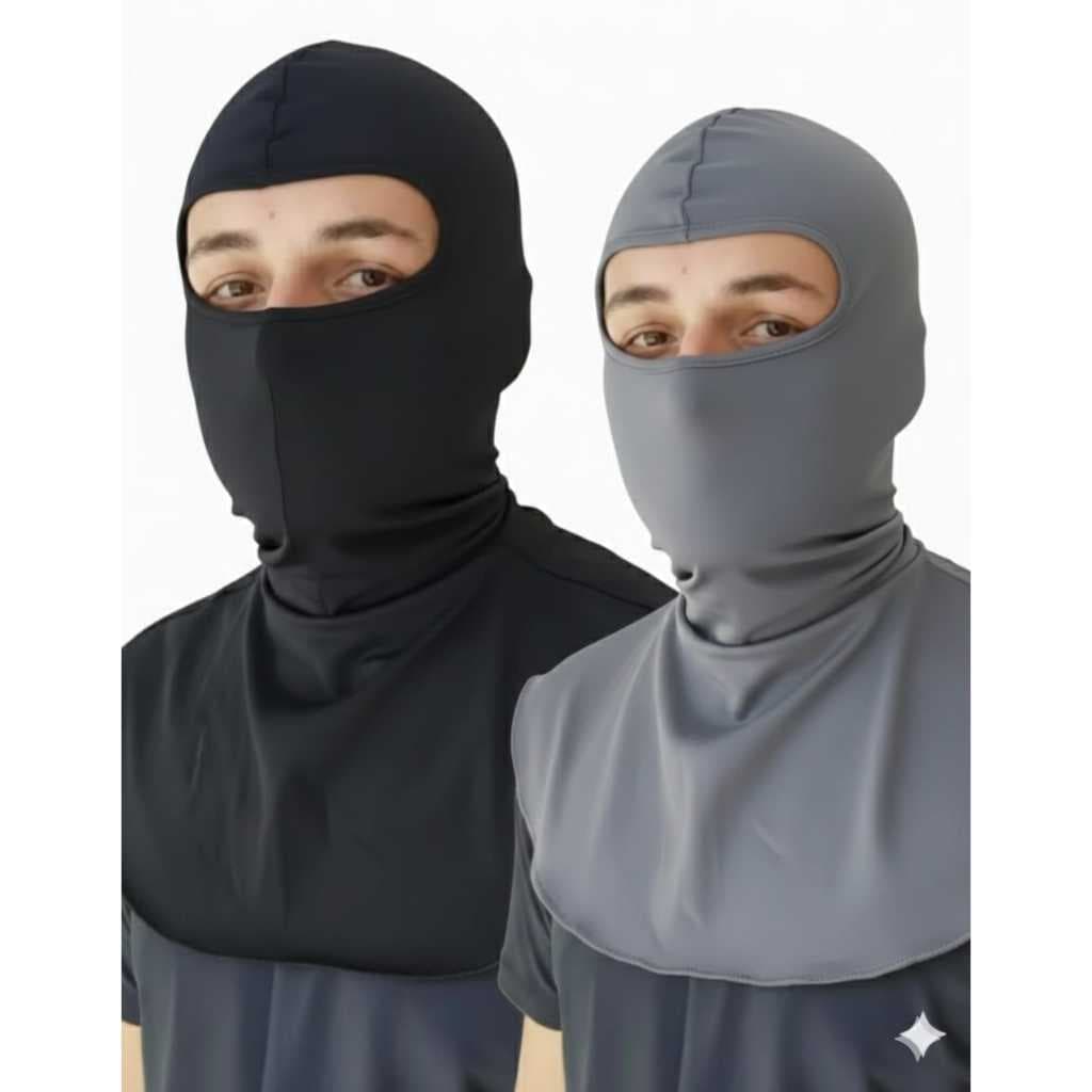 Balaclava Pescador suplex kit com 2 unidades