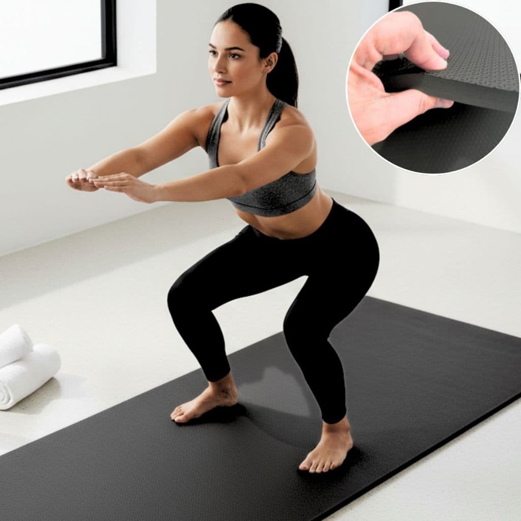 Colchonete Academia EVA 100x50cm 20mm Espessura Atividade Física Exercício Ginástica Aeróbica Yoga