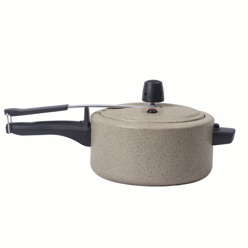 Panela de Pressão 3L Linha Ceramic Life Vapt Brinox - Vanilla e Cinza