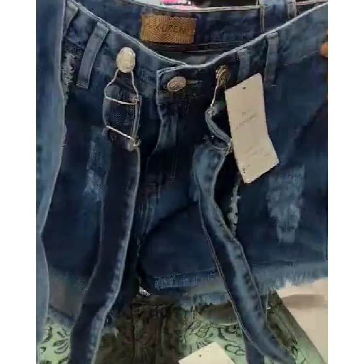 JARDINEIRA JEANS DA COPEN - ESCOLHA O TAMANHO - QUEIMA DE ESTOQUE