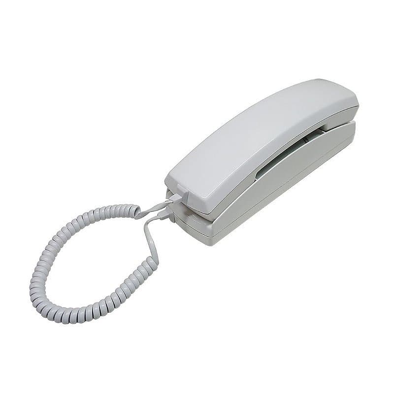 Interfone Conduvox SEM TECLAS Inter VOX  para Central de Portaria Condomínio Prédio - Branco