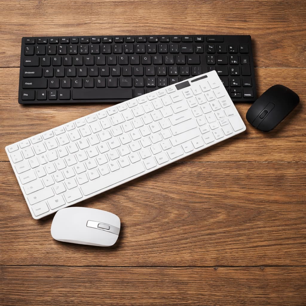 Kit Teclado E Mouse Sem Fio Bluetooth Wireless 2.4ghz Notebook Usb Ultra Slim Compacto Android Pc