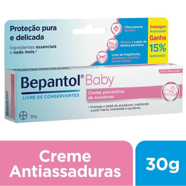 Creme para Assaduras Bepantol Baby 30g