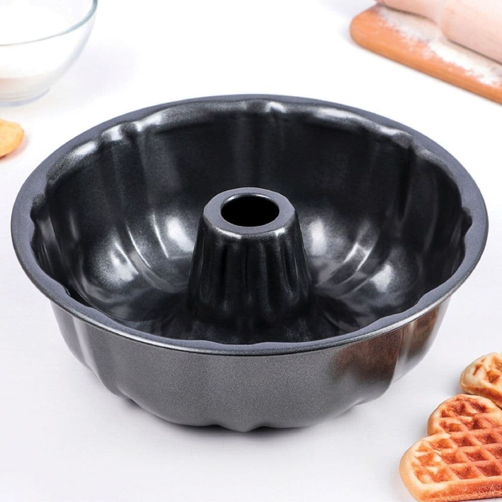 Kit 1, 2 ou 3 Forma de Pudim Serve como Forma de Bolo Redonda Antiaderente Fácil Limpeza Não Gruda