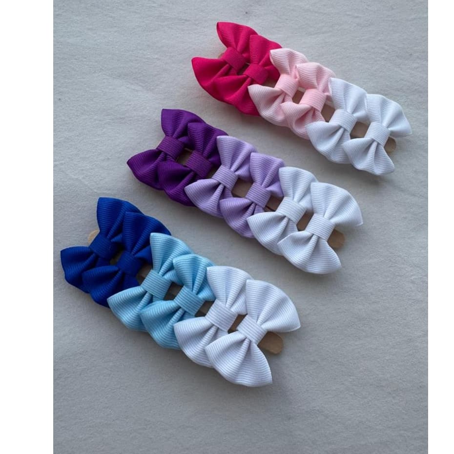 Kit 30 Lacinhos de Cabelo Bico Pato Feminino Infantil Baby Acessorios Kids Beleza