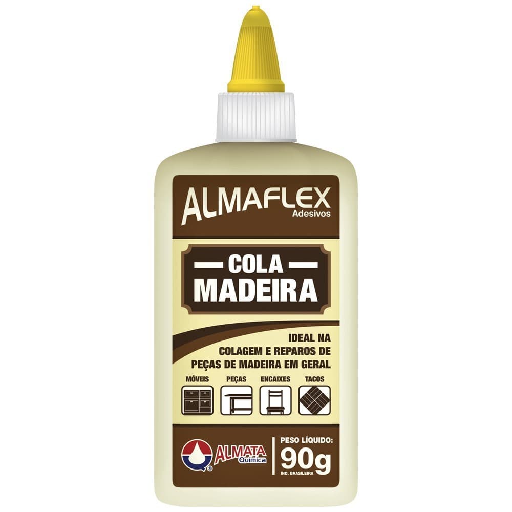 COLA MADEIRA ALMAFLEX 90g ou 250g