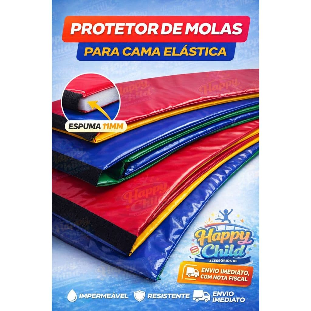 Protetor de Molas 2,44M Para Cama Elastica / Pula Pula