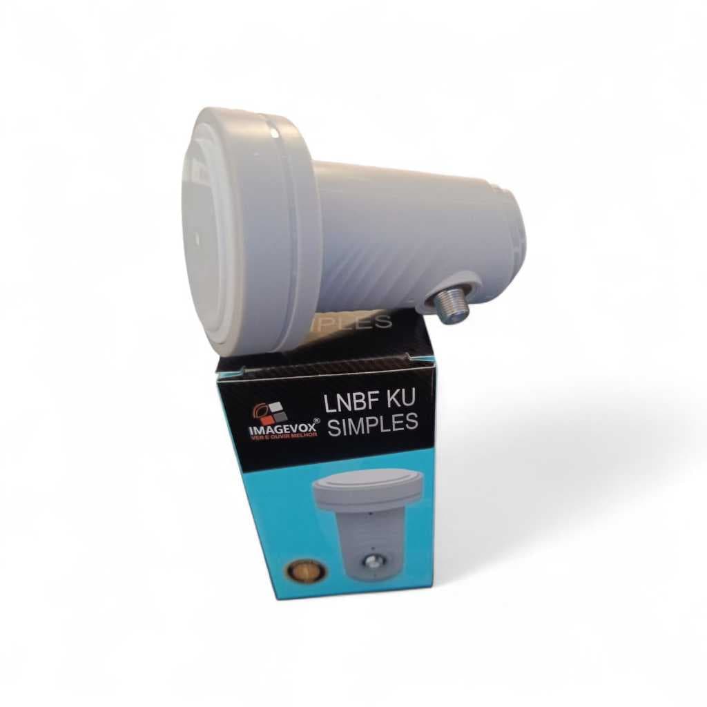 Kit com 10 LNB Simples Banda Ku Full HD