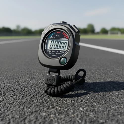 Cronometro Digital De Mão - Corrida - Alarme Hora Crossfit Academia Treino