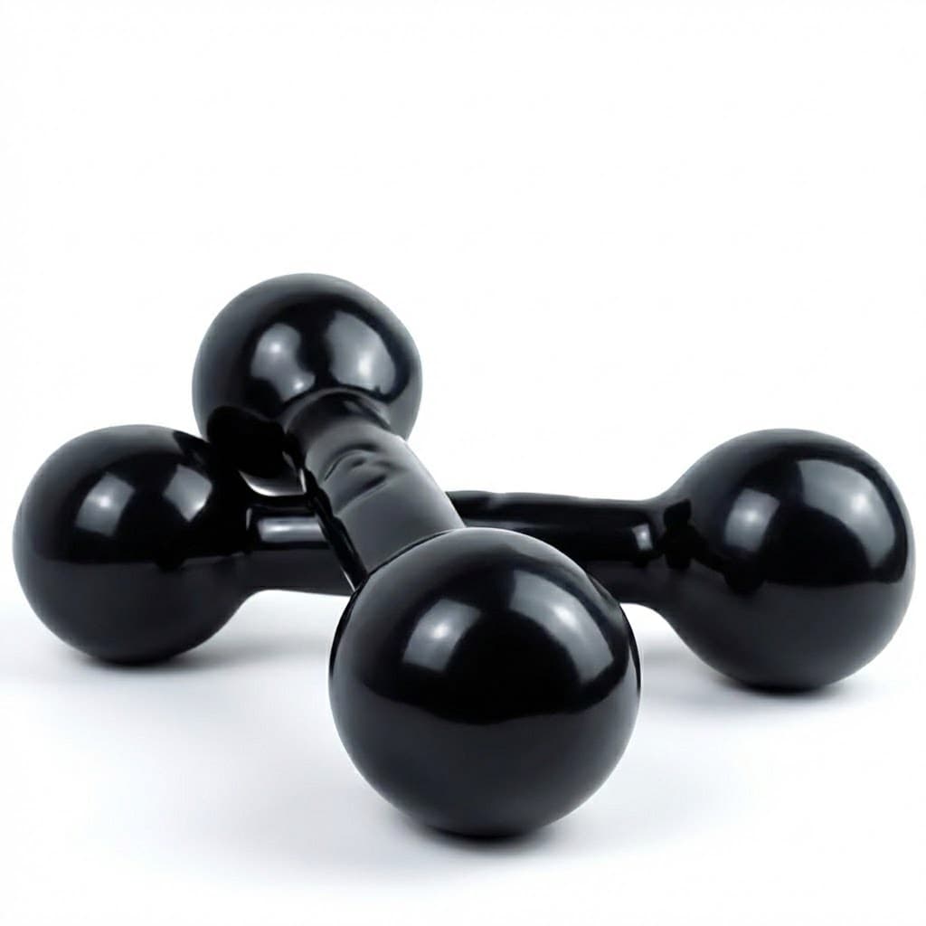 Par Halter Emborrachado | 1kg 2kg 3kg 4kg 5kg | One Life Sports® - Fitness