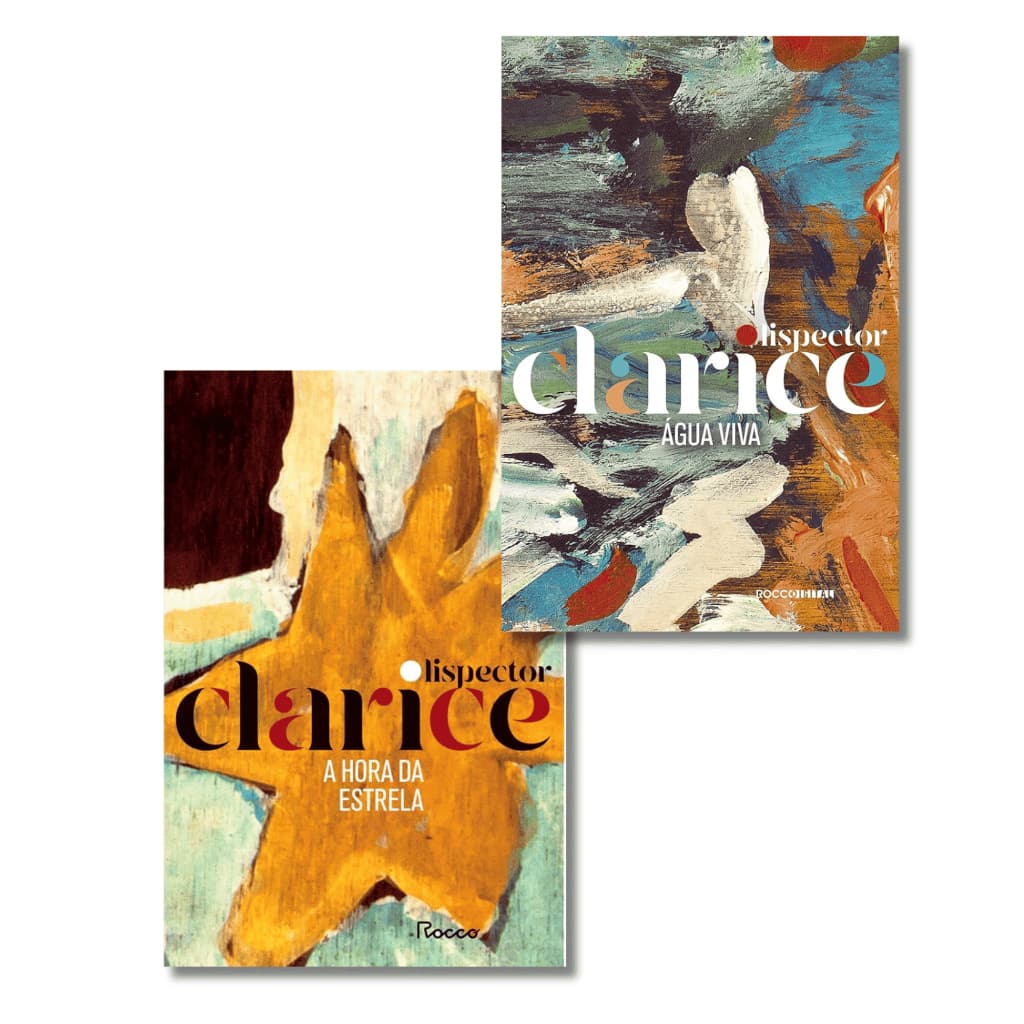 Kit Livros Clarice Lispector | A Hora da Estrela & Água Viva - Edição Comemorativa | Rocco Editora!
