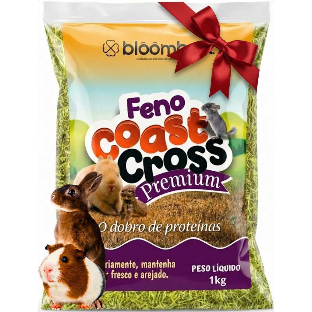 Feno Coelho Porquinho Da India Hamster Chinchila Ideal