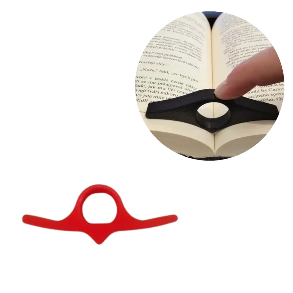 Apoio De Dedo Suporte Para Segurar Livro Leitura Separador Página
