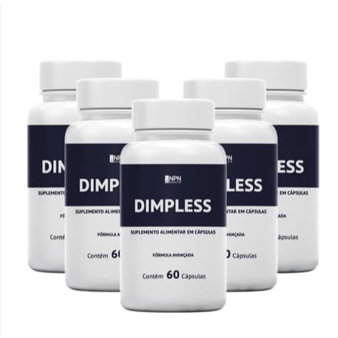 Dimpless Original 60 Cápsulas Reduz Celulite Envio Full